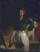 William Orpen Lottie of Paradise Walk oil